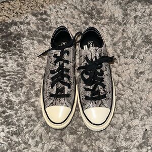 Converse Snakeskin Pattern Sneakers